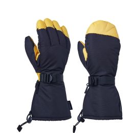 Sweatshirts OZERO Winter Gloves Ski Mittens Thinsulate Insulated Snow Work Heated Glove Thermal Safety Working for Men and Women