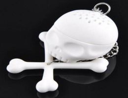 Creative TBones Bones Skull Tea Infuser Tea Strainer for Home Decor Health Beauty for slimming2337847