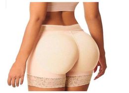 Pants Sexy Boyshort Panties Woman Fake Ass Underwear Push Up Padded Panties Buttock Shaper Butt Lifter Hip Enhancer7968323