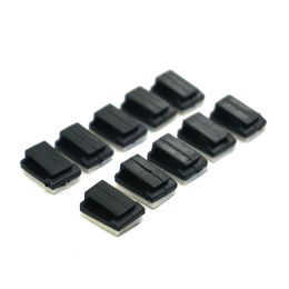 YEAHRUN 20Pcs Plastic Wire Fixed Clip Car Wire Cord Cable Holder for Axial SCX10 TRX-4 1/10 RC Crawler Car Accessories