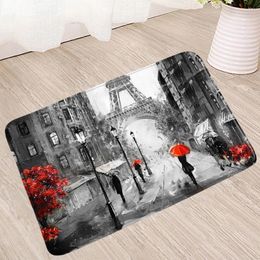 Bath Mats Kitchen Carpet Mat Home Entrance Doormat Bedroom Bedside Iron Tower Decor Floor Rug Hallway Balcony Bathroom Anti-Slip