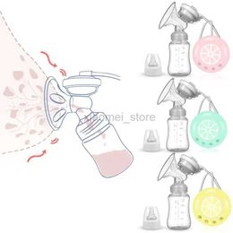 Breastpumps Breastpumps Electric breast pump unilateral and breast pump manual silicone breast pump baby breastfeeding accessoriesWith pacifier and bot 240412