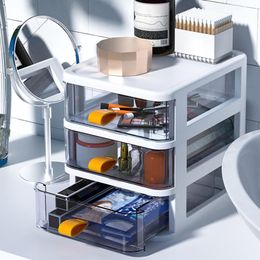 Multi-layer Easy to Use Convenient Bathroom Desktop Organising Storage Cabinet Storage Container for Office