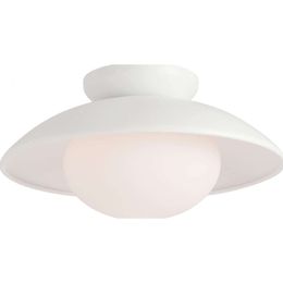 Lampada a soffitto moderna incorporata con morbido paralume semi -incorporato da 15 pollici - perfetto per l'illuminazione elegante in qualsiasi stanza