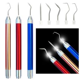 5pcs/set Vinyl Weeding Tools With LED Ligh Craft Silhouette Relief Cricut Maker DIY Accessories for Craft Supplies Vinyl Tool