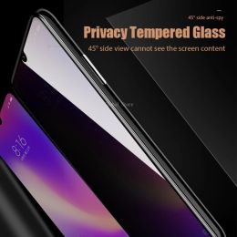 Anti Spy Tempered Glass For Samsung S21 Plus S23 S22 Ultra Note 20 10 S10 Lite Privacy Screen Protector M31S M21 M10s Film