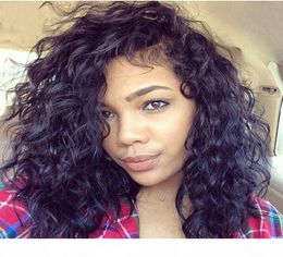 Full Lace Curly Human Hair Wig 1026 inch In Stock Brazilian Hair Full Lace Wig For Women Curly Lace Wig6742901