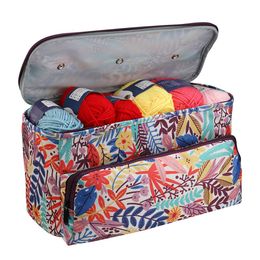 Multifunctional Portable Knitting Bag Wool Crochet Crochet DIY Yarn Storage Bag Sewing Needle Sewing Accessories Storage Bag