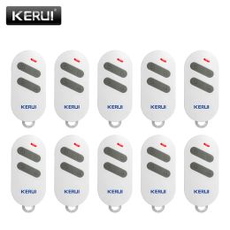 Keychains Kerui Rc532 Wireless Remote Controller Plastic Keychain 4 Keys Only for Our Wifi / Ps / Gsm Home Burglar Security Alarm System