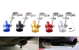 2X Universal Car Turbo Whistle Turbo Whistle Sound Muffler Blow Off Exhaust Tip Pipe Simulator Sound Pipe Size SMLXL6908586