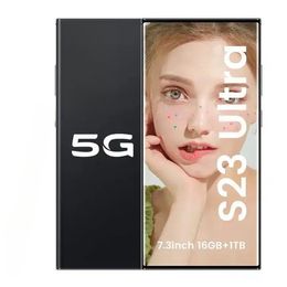 6,8 Zoll 5G S23 Ultra -Handys Entsperren Touchscreen Mobile Phonn Lokale Wareeee Androids S23 Smartphone -Kamera Telefon HD Display Gesichtserkennung