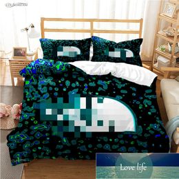 Classic Cross-Border Three-Piece 3d Digital Printing Bedding Foreign Trade Home Textile Factory Wholesale