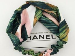 Summer Bohemian Style Hairbands Print Headbands Women 2019 Cross Knot Bandanas Women Hair Accessories1100223