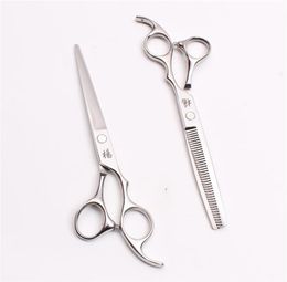 65quot 185cm 440C High Quality Sell Barbers039 Hairdressing Shears Cutting Thinning Scissors Professional Human Hair Sc1899700