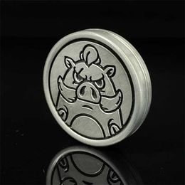 Decompression Toy Decompression Toy EDC Adult Fidget Toys Magnetic Fidget Haptic Coins Metal Fidget Clicker ADHD Tool Anxiety Stress Relief Toys 240412