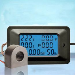 L50 AC 22KW 110 220V Digital Voltmeter Ammeter 100A Current Voltage Metre Power Energy Amps Volt wattmeter tester detector