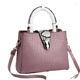 Shoulder Bags Large Capacity Crocodile Patterned Women's Handbag Fashionable And Versatile One Crossbody Bag For Women