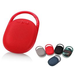 JHL Clip 4 Mini Wireless Bluetooth Speaker Portable Outdoor Sports o Double Horn Speakers 5 Colors8868053