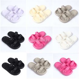 for Summer Slippers New Product Designer Women White Black Pink Blue Soft Comfortable Beach Slipper Sandals Fashion-016 Womens Flat Slides Outdoor 19 Comtable s