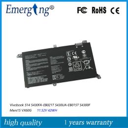 Batteries 11.52V 42WH Laptop Battery B31N1732 For Asus Vivobook S14 S430FAEB021T S430UAEB015T S4300F Mars15 VX60G B31BI9H