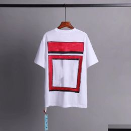 Mens T-Shirts Designer Tshirt Womens T Shirt High-Quality Version T-Shirt Clothing Loose Tees Tops Man Casual Street Iti Sweatshirt Sh Otek5