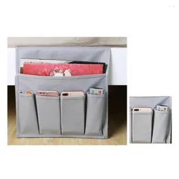 Storage Boxes 1Pc Remote Control Organiser Durable Waterproof Sofa 5Pockets Oxford Cloth Armrest Side Bag Home Supplies