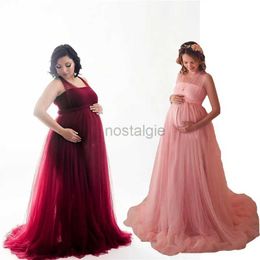 Maternity Dresses New Maternity Tulle Dresses For Photo Shoot Pregnancy Tail Dress Photography Robe Maxi Gown Maternity Prom Dresses Vestidos 24412