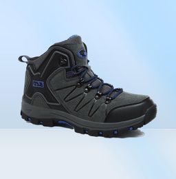 Men Women Hiking Boots Antiskid Suede High Tops Trendy Winter Sneakers Unisex y1197740623
