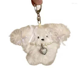 Keychains Plush Keychain Pendant Animal Hanging Decoration Charm