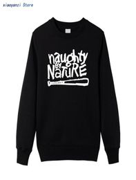 Men039s Hoodies Sweatshirts Naughty By Nature Old School Hip Hop Rap Skateboardinger Music Band 90s Boy Girl Black Cotton Men8722295