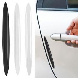 Car Door Guards Ding Protector 4PCS Auto Door Bumper Guards Anti Scratch Adhesive Strip Vehicle Door Scuff Plate Protectors For