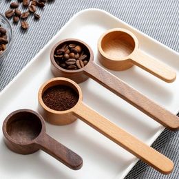 Coffee Scoops Black Walnut Measuring Spoon Short Handle Grams A Few Spoons Beech Powder Quantitative Fruit Seasoning