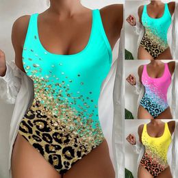 2023 Women's 1 Piece Swimwear Women's Beach Swimsuit Tie Dyed 3D Denim Shorts Women's Two-Piece Swimsuit Maternity Swimsuit