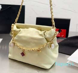 Crossbody bucket bag luxurys vintage chains bag handbags Coin woman printing 2024