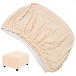 Chair Covers Low Stool Elastic Sofa Protective Cushion Polyester Stools Stretch