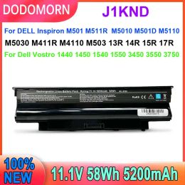 Batteries New J1KND Laptop Battery For DELL Inspiron N4010 N3010 N3110 N4050 N4110 N5010 N5010D N5110 N7010 N7110