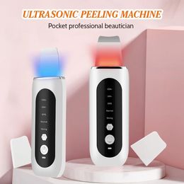 Ultrar Shoveling Machine Face Skin Ion Import Lifting Pore Cleaning Remove Blackhead USB Charging 240403