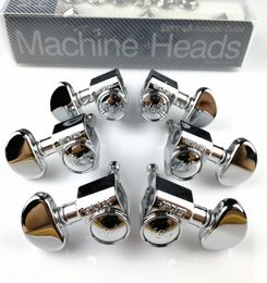 3R3L Grover Electric Guitar Machine Heads Tuners Nickel Tuning Pegs3301760