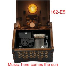 here come the sun mechanical Music Box band music fans teacher birthday Christmas gift home office decoration