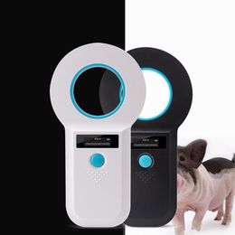 134.2Khz RFID Animal Tag Reader 125K Pet Microchip Scanner ISO11784/85/FDX-B/EMID Microchip For Pet/Dog/Cat/Pig 128 Data Storage