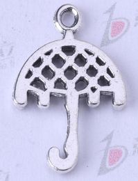 DIY Retro Silverbronze Umbrella Pendant Fit Bracelets or Necklace Charms alloy Jewellery 400pcslot 332855931583591715