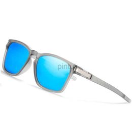 Sunglasses 2024 KDEAM Polarized Sunglasses For Men/Women Classic Brand Sun glasses Coating Mirror Lens Translucent temple Driving Eyewear 240412