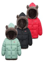 Warm Children039s Coat Cashmere Cotton Padded Jacket Boys fllece Jacket Boys Girls Cotton Padded Jacket Baby Thickened Outwear 7877236