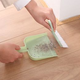 Nordic style small broom dustpan set for household tabletop cleaning, desk cleaning, garbage shovel, mini broom, broom