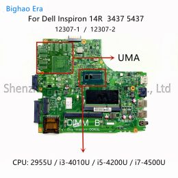 Motherboard 123071 123072 For Dell Inspiron 14R 3437 5437 Laptop Motherboard With 2955U i34010U i54200U i74500U CPU CN0Y3JGV 09DJXD