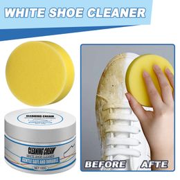 White Shoe Cleaning C Ream,Adult Shoe C Ream T Reatments & Polishes,Stain Cleansing C Ream For Shoe Sponges & Scouring Pads