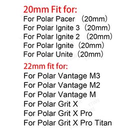 Milanese Bracelet For Polar ignite 2 / Vantage M2 M Smart Watch Band For Polar Unite/Grit X Pro Soft Strap Sport Wrist Band