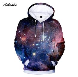 2019 Twelve designs Space Galaxy 3D Hoodies MenWomen 3d Hooded Sweatshirts Print Purple Nebula Clouds Cool Autumn Winter Hoodie M7572158