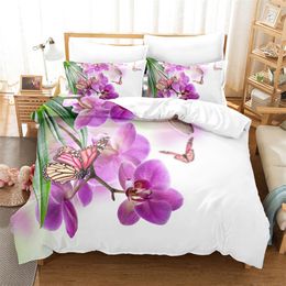 Colourful Flowers Bedding Bedroom Duvet Cover Set Queen Bedding Set King Size Comforter Set Bed Cover Set Comforter Bedding Sets