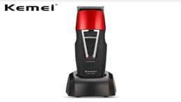 Kemei KM-1008 Rechargeable Electric Hair Clipper Beard Trimmer Cordless Combs Professional Haircut Machine For Men3562723